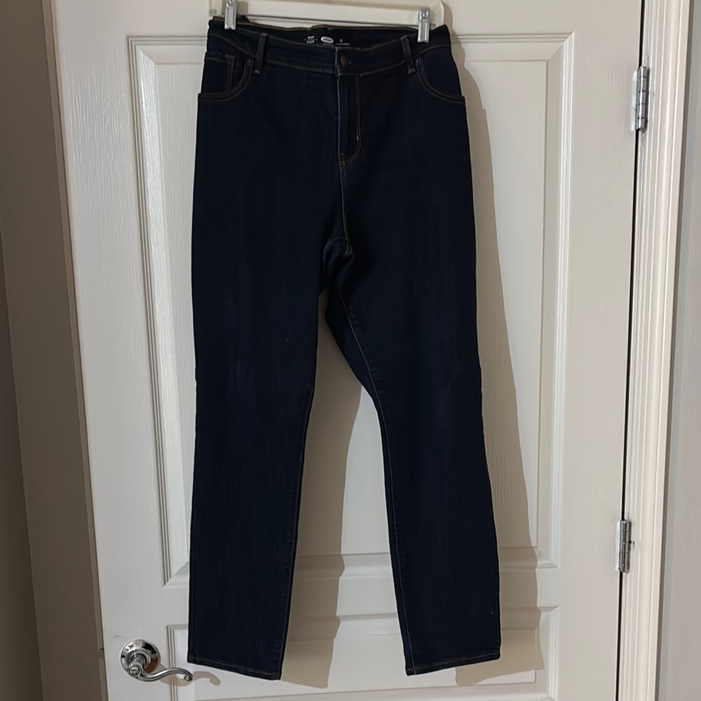 Dark Blue Denim Jeans